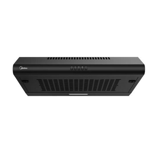 Midea 60cm Shelf Extractor Cooker Hood – Black 60F49-EM21