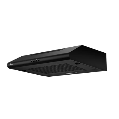 Midea 60cm Shelf Extractor Cooker Hood – Black 60F49-EM21