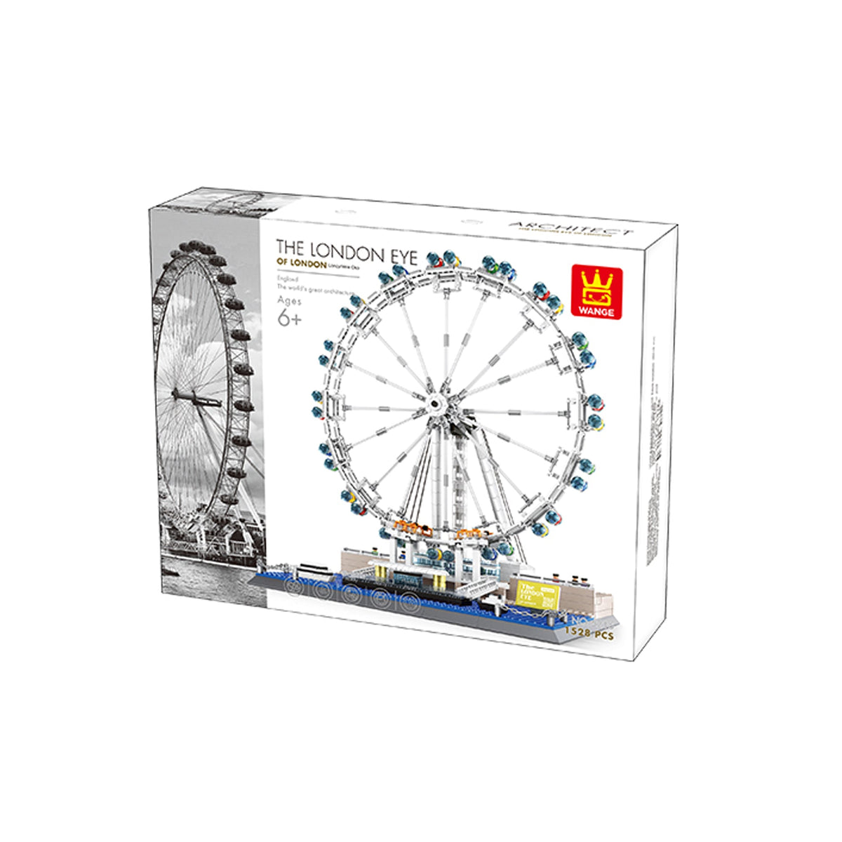 Wange The London Eye 1528 Piece Building Block Set