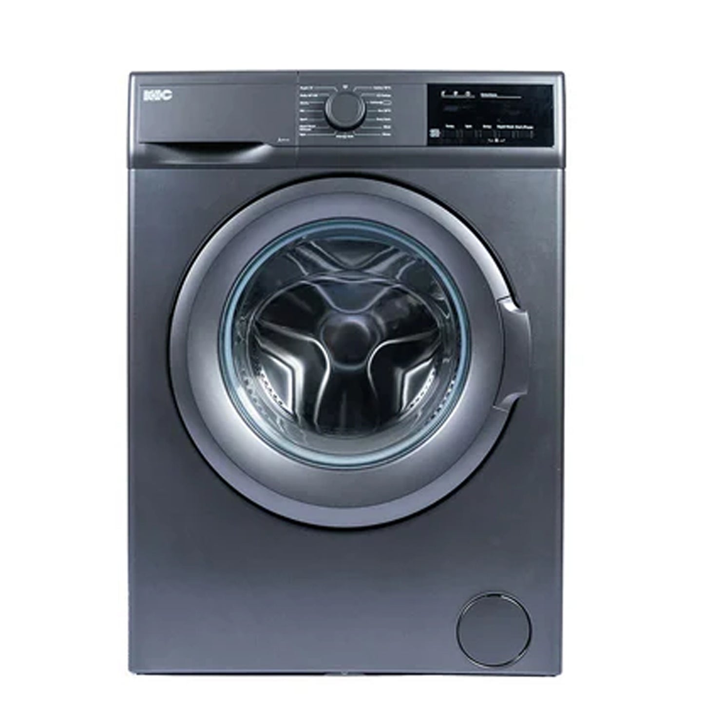 KIC 6kg Front Loader washing machine – Dark Grey