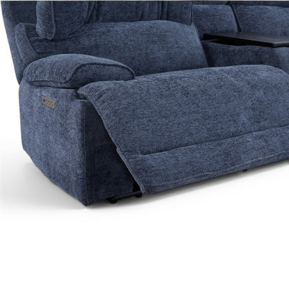 Modern Modular Sectional Fabric Electric Reclining Sofa Corner EU-71287M