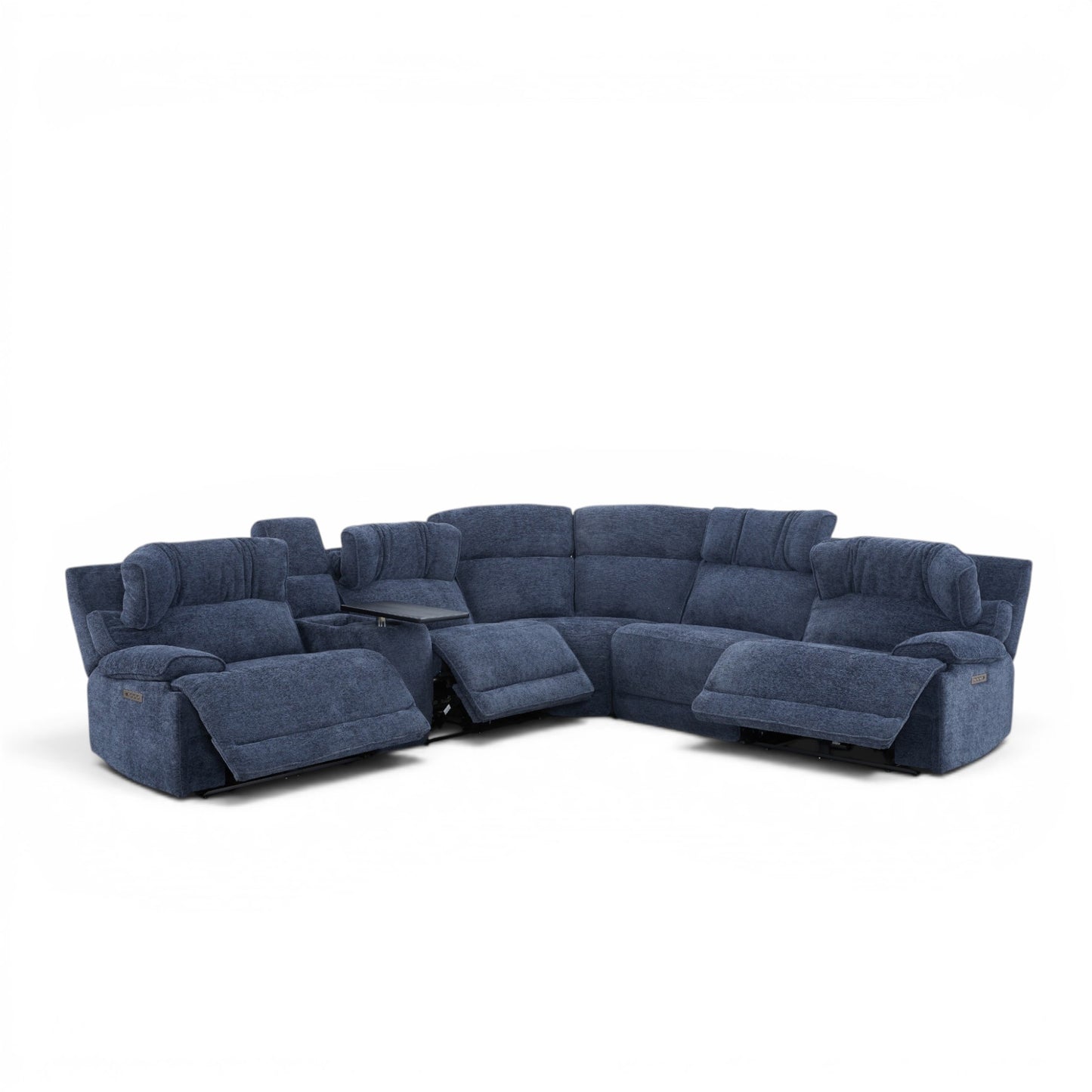 Modern Modular Sectional Fabric Electric Reclining Sofa Corner EU-71287M