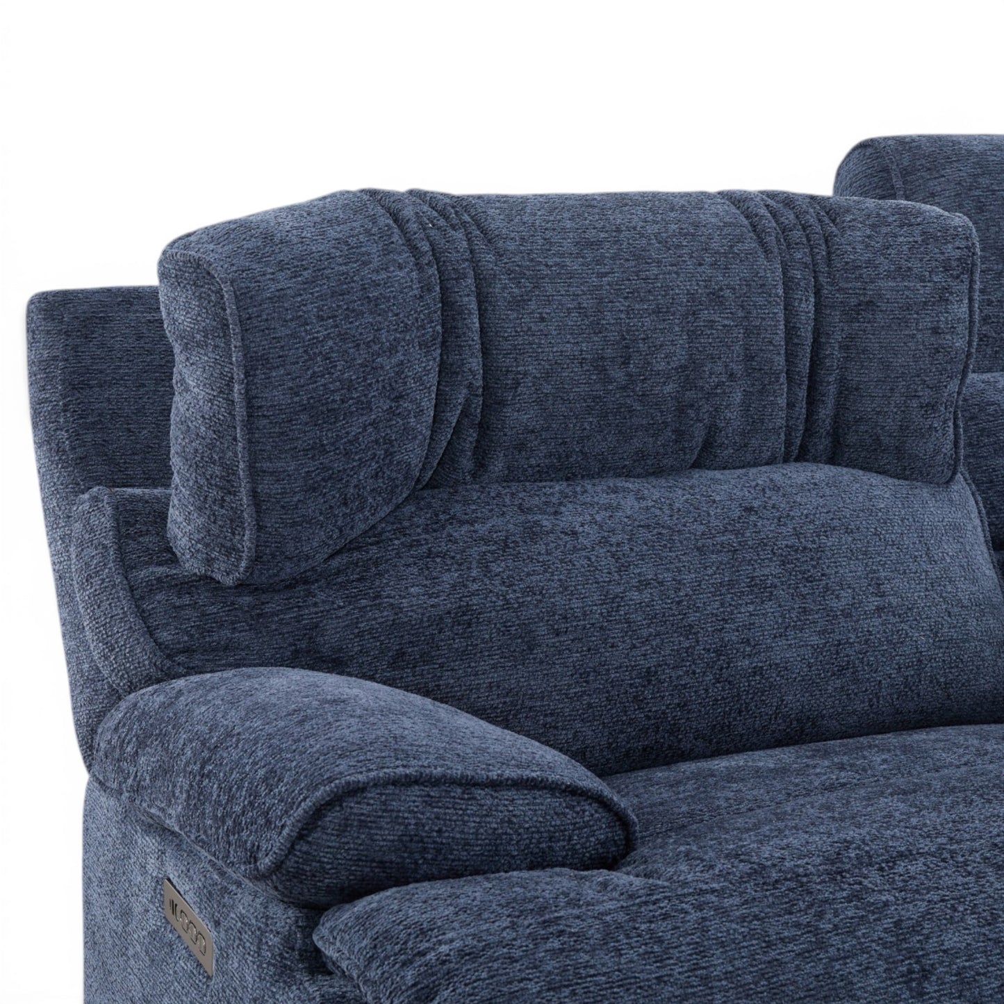 Modern Modular Sectional Fabric Electric Reclining Sofa Corner EU-71287M