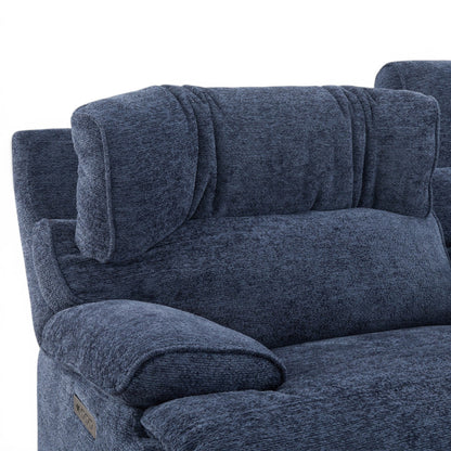 Modern Modular Sectional Fabric Electric Reclining Sofa Corner EU-71287M