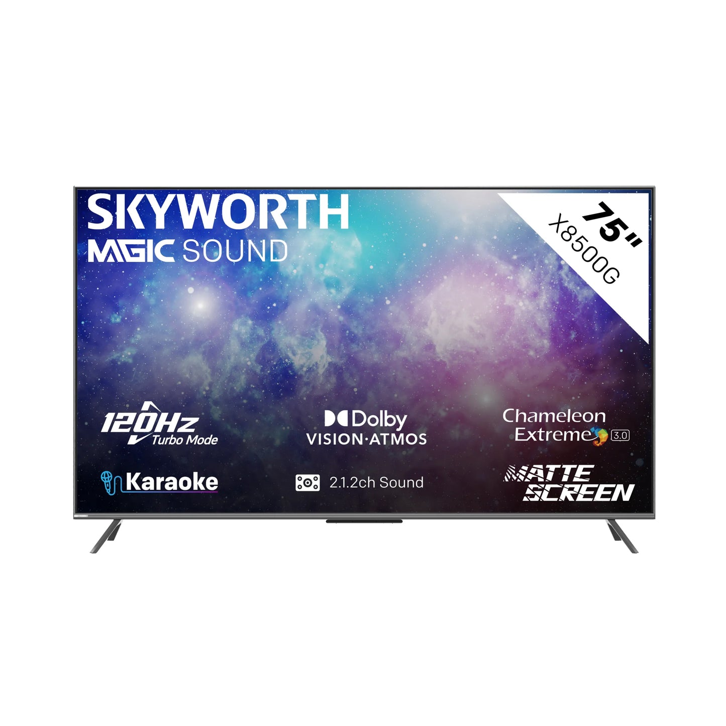 Skyworth 75-inch MiniLED Google TV-75X8500G