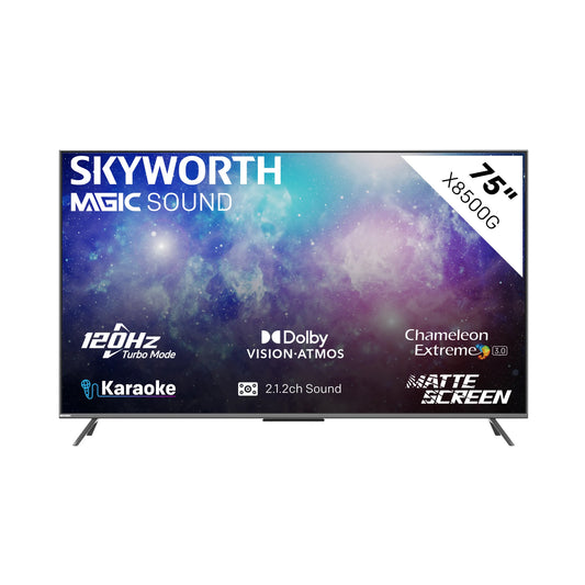 Skyworth 75-inch MiniLED Google TV-75X8500G