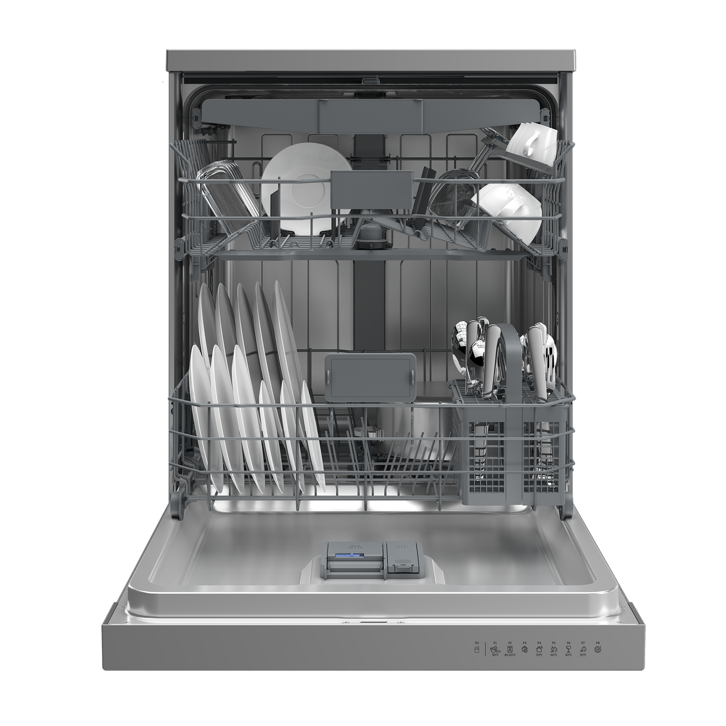Defy 15 Place Inox Dishwasher -Metallic