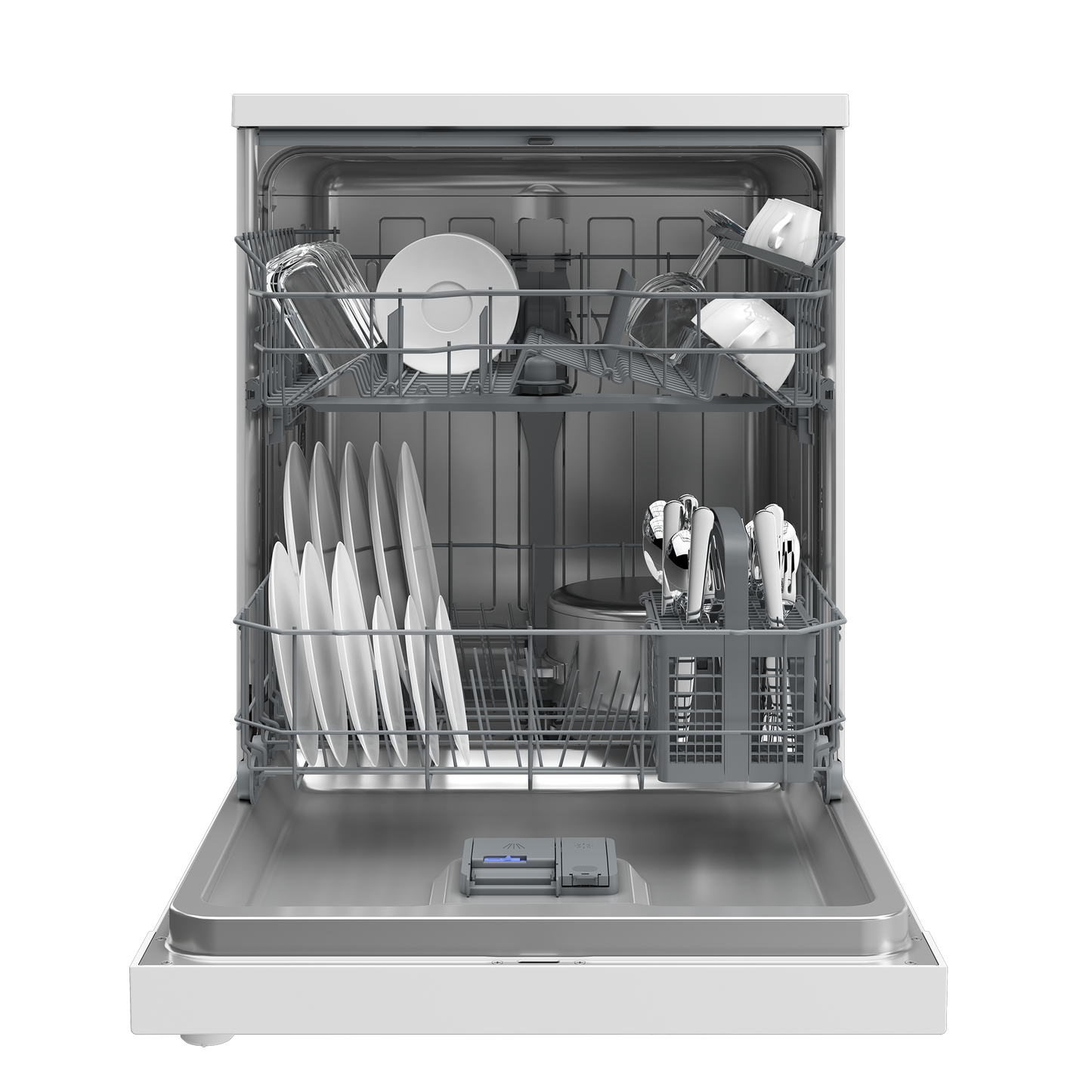 Defy 13 Place White Dishwasher - White