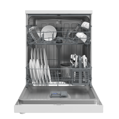Defy 13 Place White Dishwasher - White