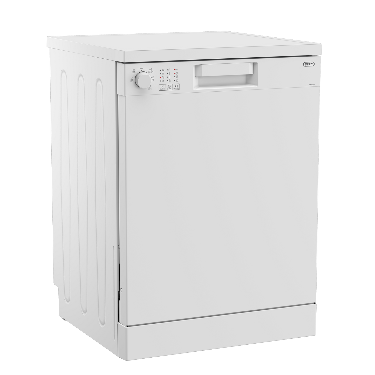 Defy 13 Place White Dishwasher - White