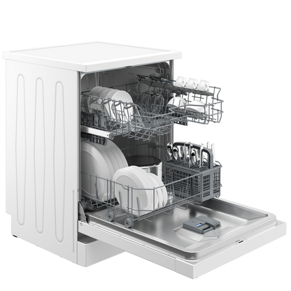Defy 13 Place White Dishwasher - White
