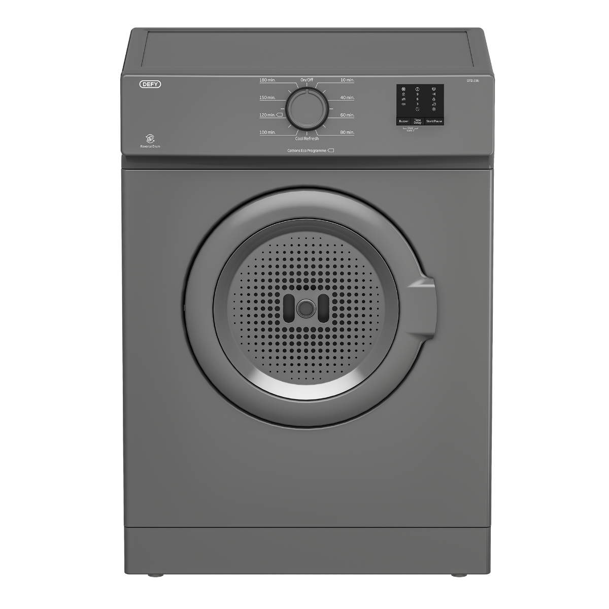 Defy 6kg Grey Air Vented Dryer - DTD236