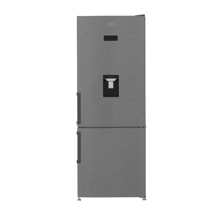 Defy 450l Grey Naturelight Combi Fridge - DAC705