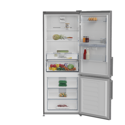 Defy 450l Grey Naturelight Combi Fridge - DAC705