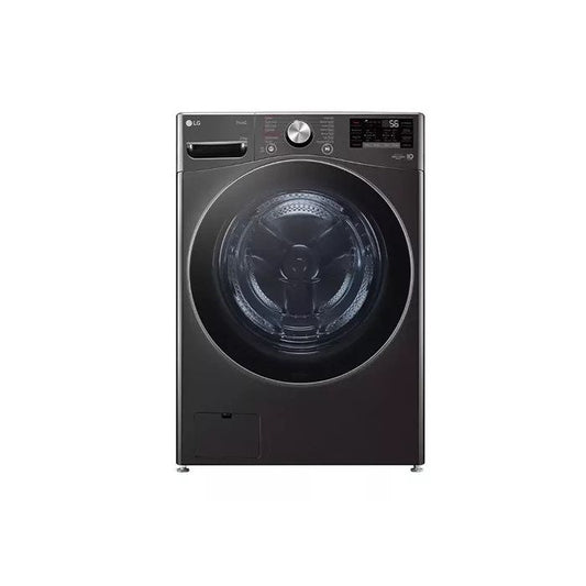 LG 21KG Black Steel Front Loader Washing Machine F0P2CYV2E