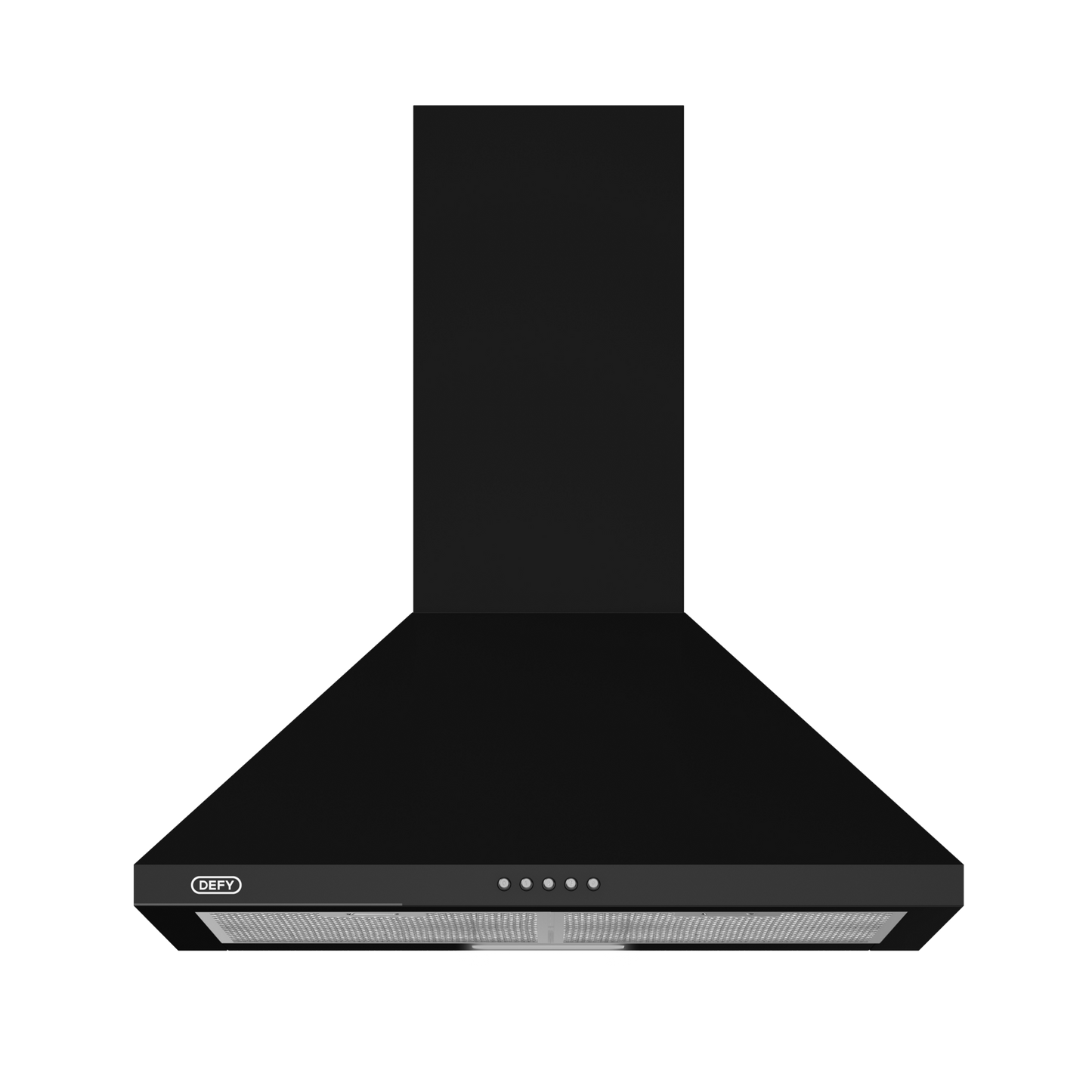 Defy 60cm Black Extractor - DCH60B