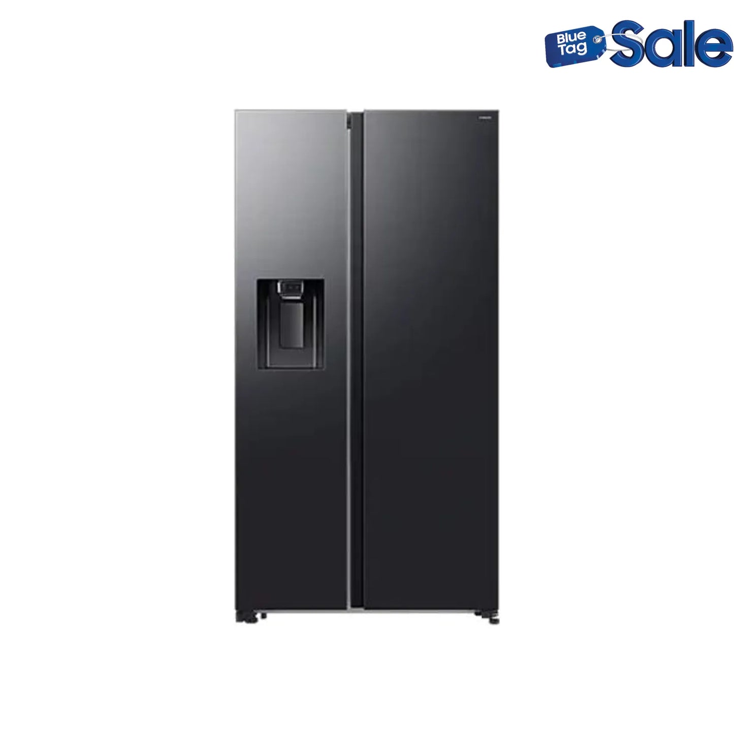 SAMSUNG BESPOKE AI SIDE BY SIDE AUTO WATER & ICE DISPENSER (NP) - BLACK 617L