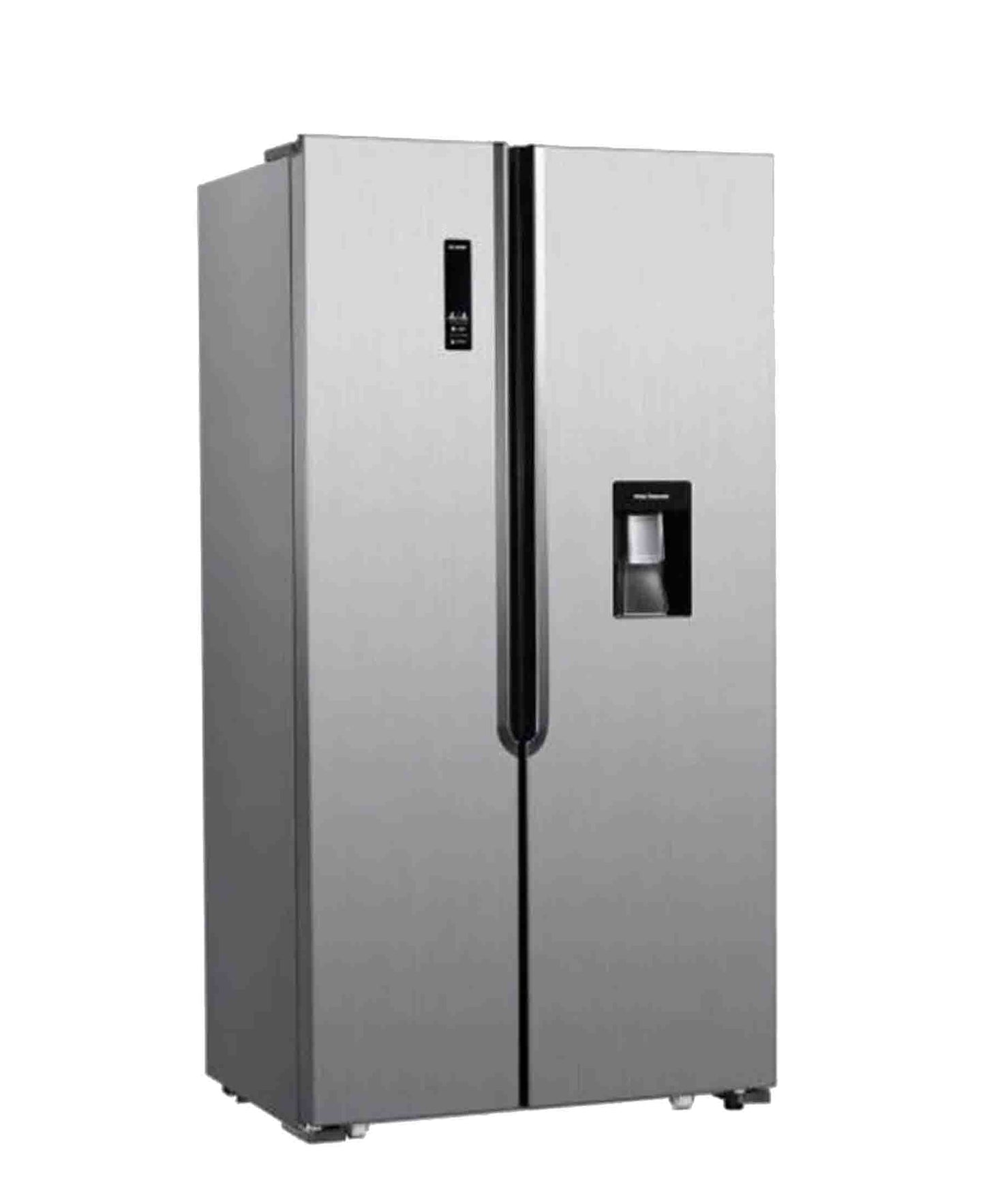 AEG 518L SIDE BY SIDE FRIDGE WITH FROST FREE FUNCTION AND WATER DISPENSER, STAINLESS STEEL