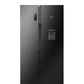 AEG 566L Matte Black Side by Side Refrigerator - RXB57011NG