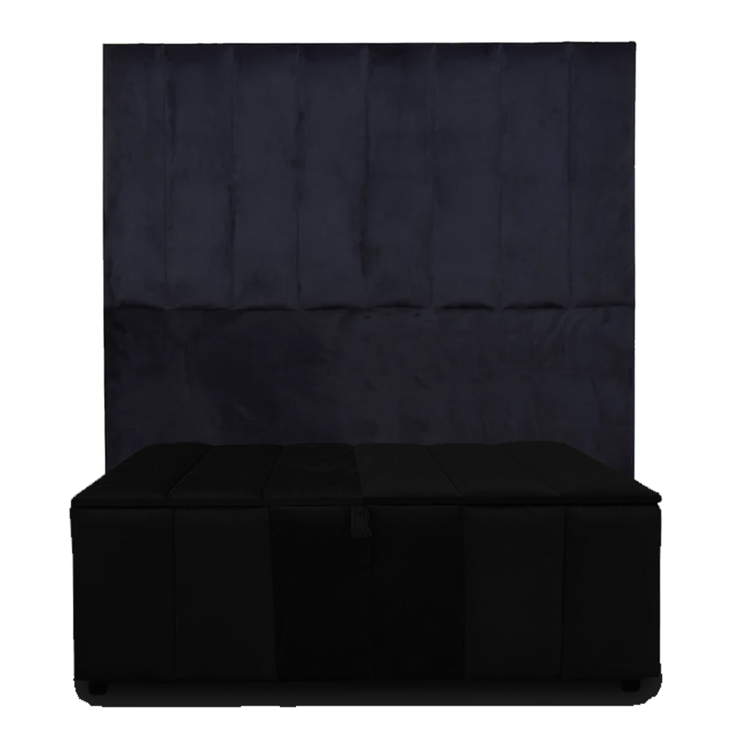 Classic B Combo  Headboard and Blanket Box