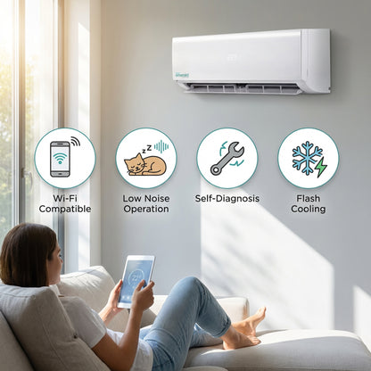 Alliance Inverter Wall Split Airconditioner White