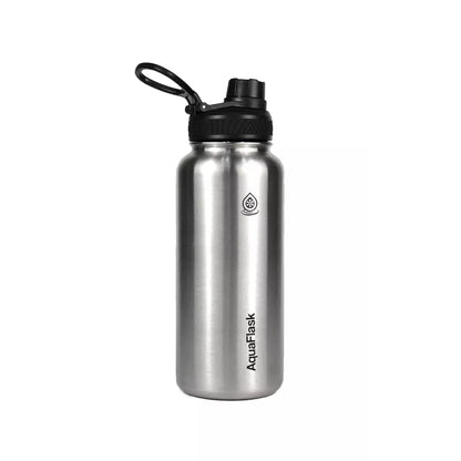 Aquaflask 950ml Flask Silver Steel