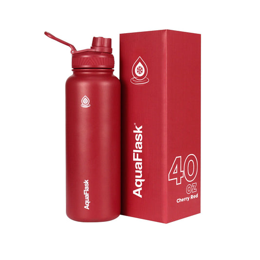 Aquaflask 1182ml Flask Cherry Red