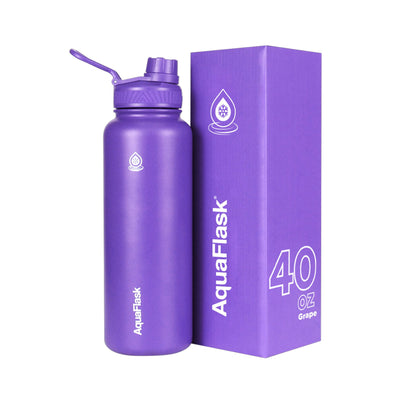 Aquaflask 1182ml Flask Grape