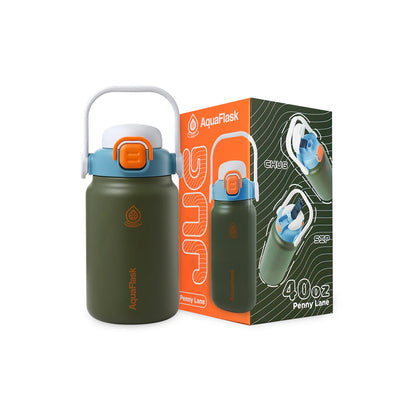 Aquaflask Jug 1.2Lt Flask Penny Lane