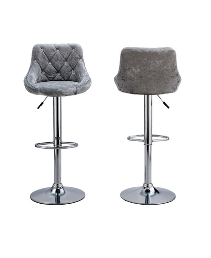 B07 Suede Bar Chair – Available In 2 Colours