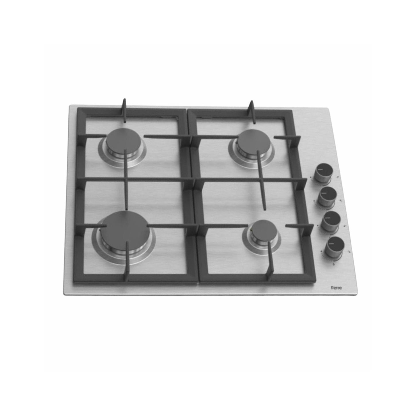 Ferre 60cm Gas Hob Stainless Steel- BL201