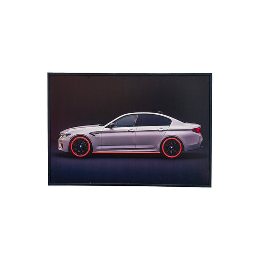 40 x 60cm Car Frame with LED Lights Red & White