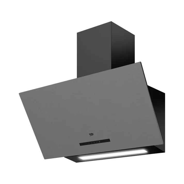 Beko 90cm Inclined Cooker Hood Stainless Steel ( Wall Mounted) - HCA93640SS
