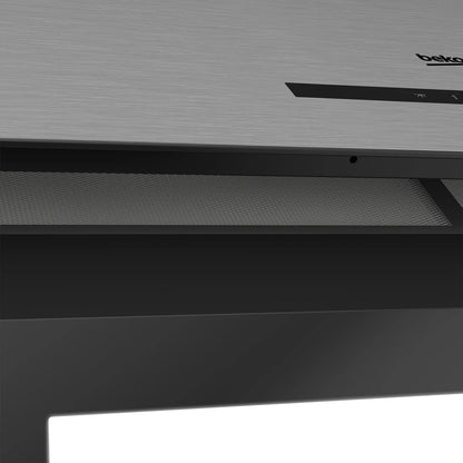 Beko 90cm Inclined Cooker Hood Stainless Steel ( Wall Mounted) - HCA93640SS