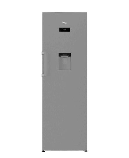 Beko Upright Fridge With Water Dispenser Full No Frost - Metallic