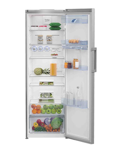 Beko Upright Fridge With Water Dispenser Full No Frost - Metallic