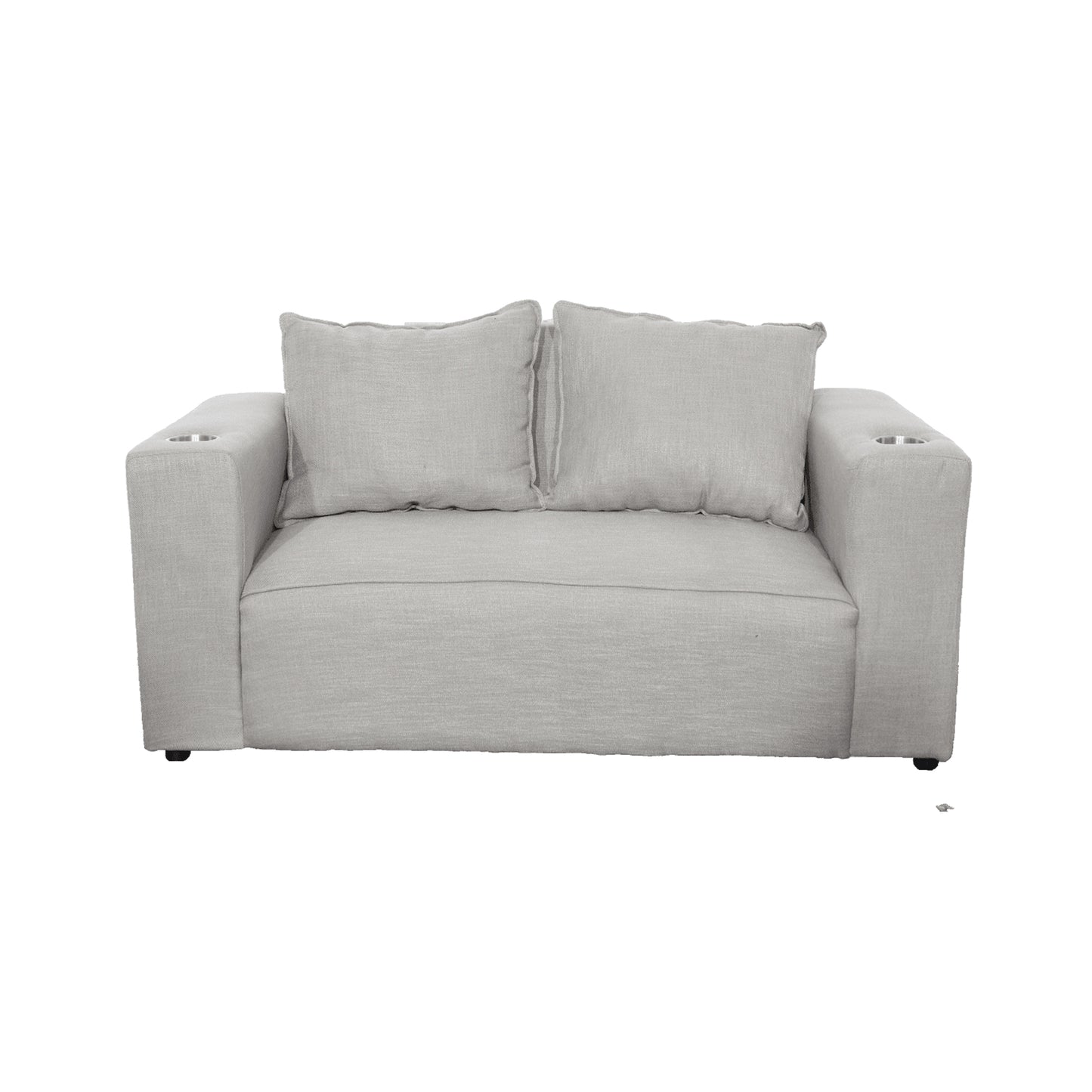 Bella 2 Division Couch With Cup Holders