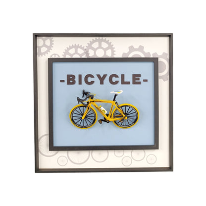40 x 40cm Bicycle Frame Yellow