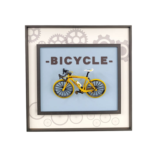 40 x 40cm Bicycle Frame Yellow