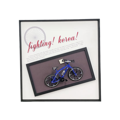 40 x 40cm Bicycle Frame Blue