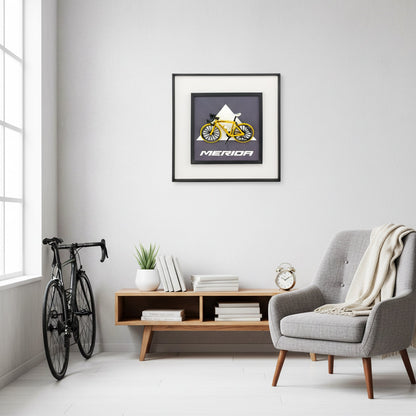 40 x 40cm Bicycle Frame Yellow