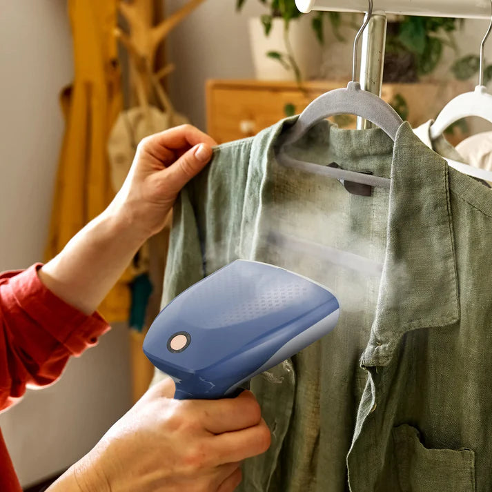 Steamer Blue Riband Blaupunkt Steam Iron & Garment Steamer Combo Blue – Bawas Furnishers