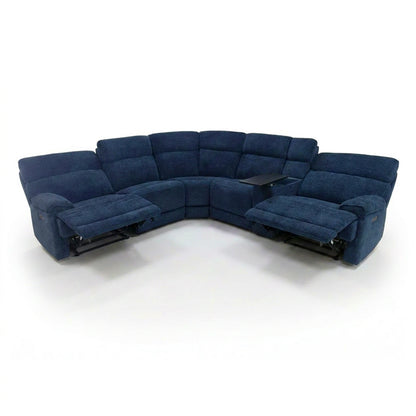 Modern Modular Sectional Fabric Electric Reclining Sofa Corner EU-71287M