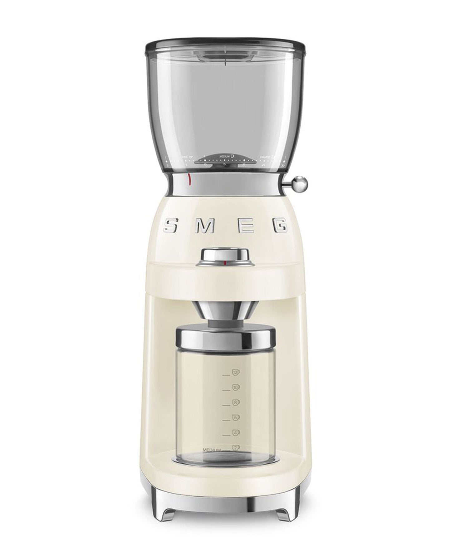 Smeg Retro Coffee Grinder - Cream