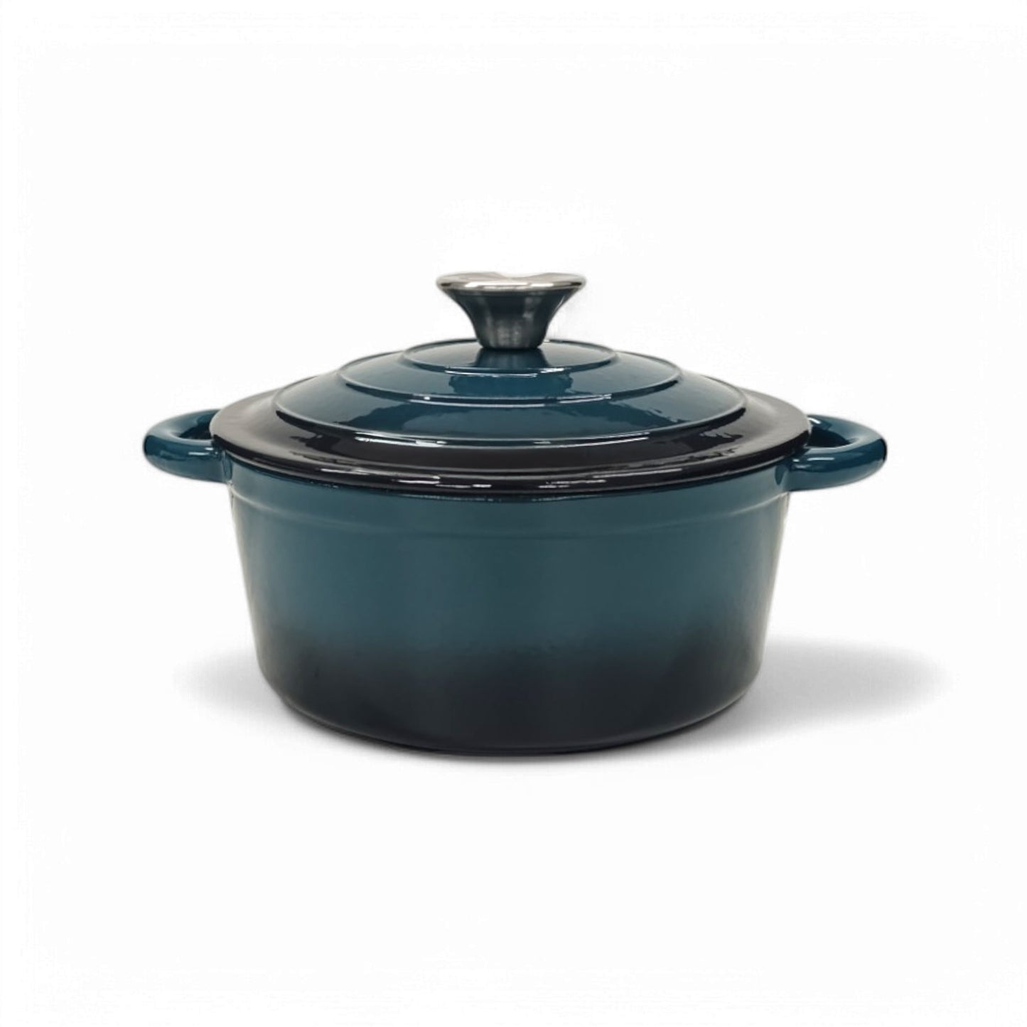 CTH 7 Piece Cast Iron Pot Set Turquoise