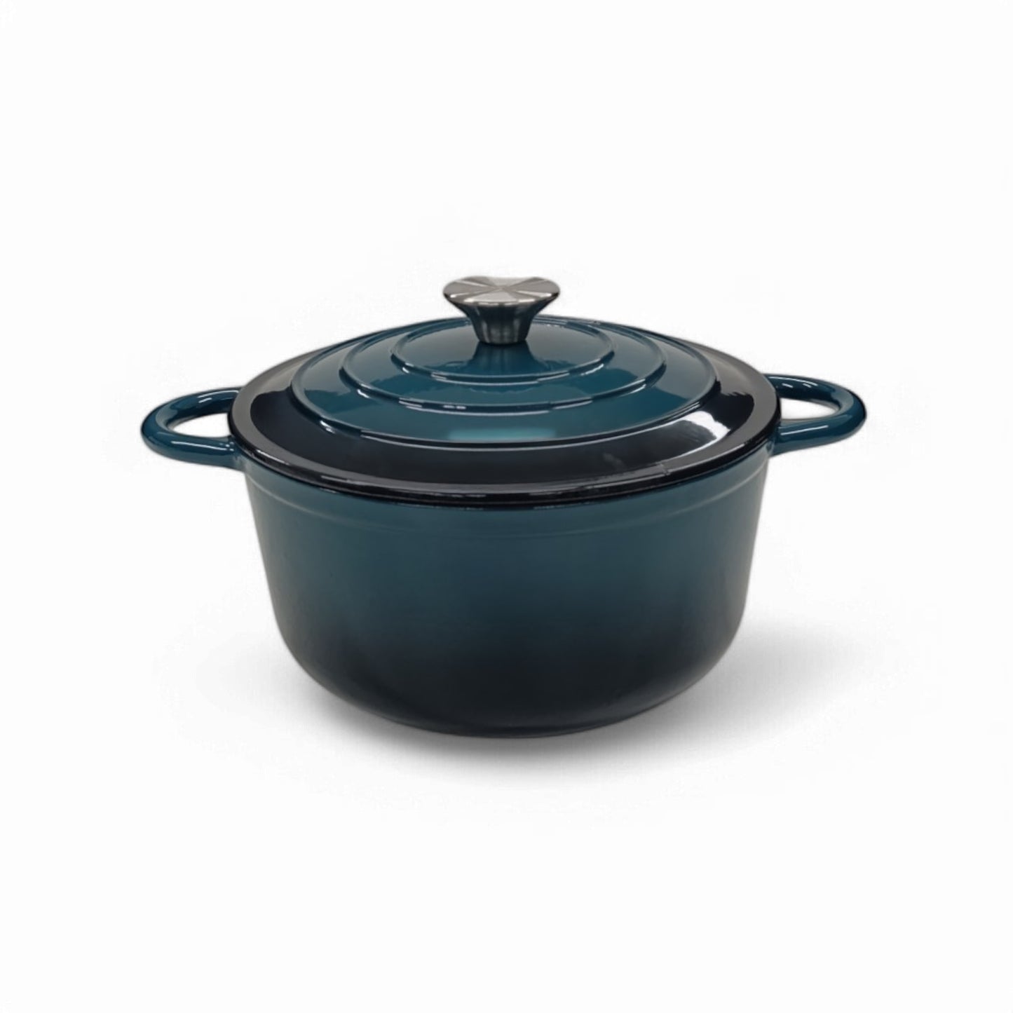 CTH 7 Piece Cast Iron Pot Set Turquoise