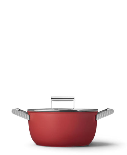 Smeg Casserole Dish 24CM - Red