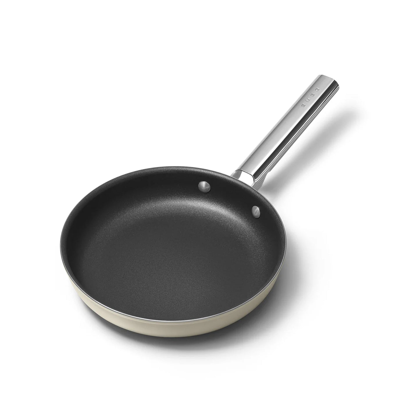 Smeg 24cm Frying Pan - Cream