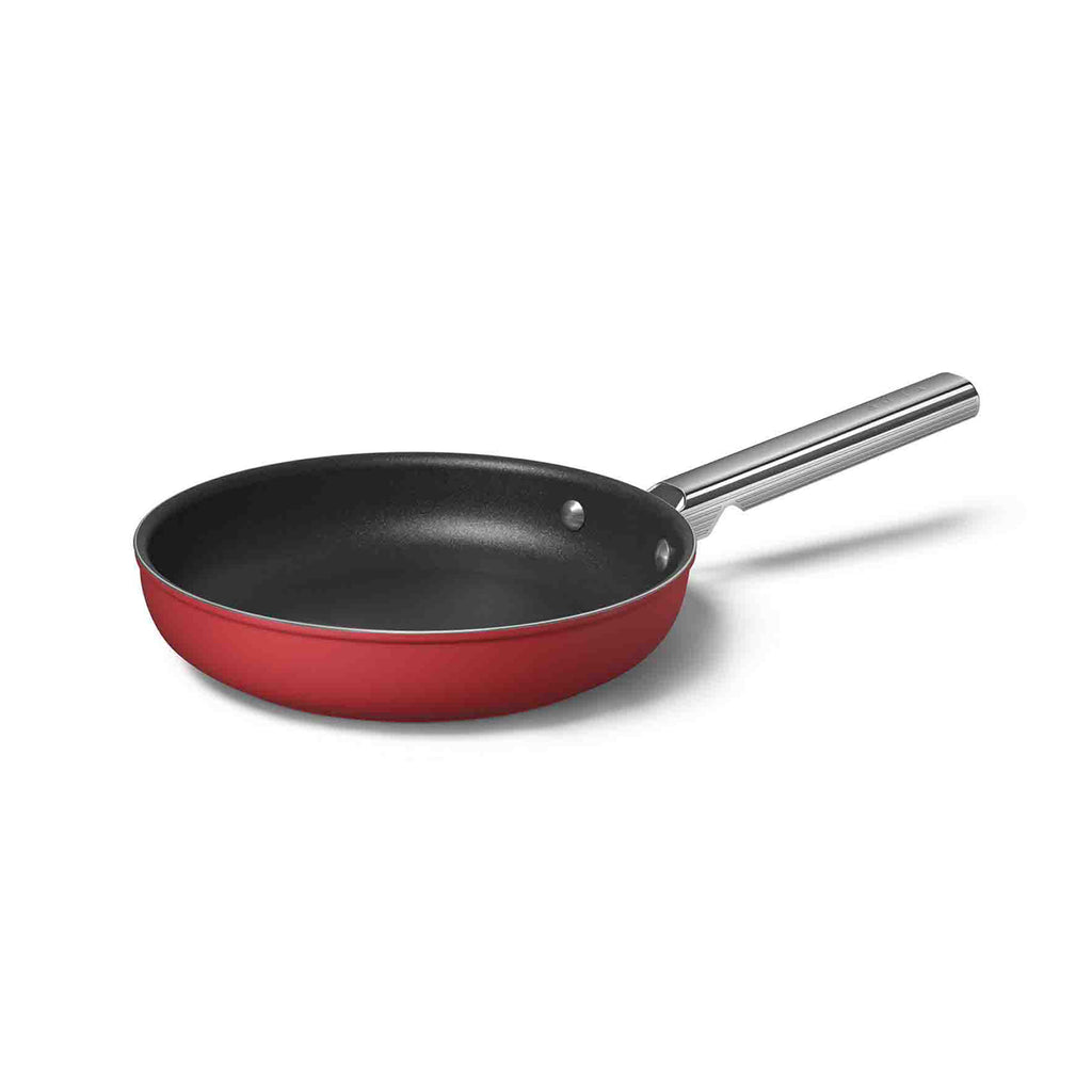 Smeg 24cm Frying Pan - Red