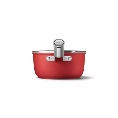 Smeg Sauce Pan 20CM - Red